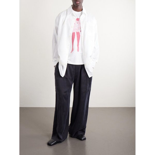 아워레가시 프린트 코튼 저지 티셔츠 46376663162960890