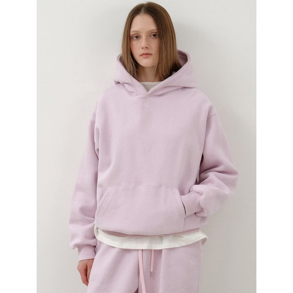 Soft Pastel Brushed Embroidery Hoodie_BABY PINK(W25-TP44)