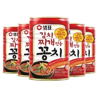  샘표 김치찌개전용 꽁치 400g x 10개입 (WAEB528)