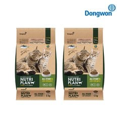 뉴트리플랜 고양이사료 올라이프캣(전연령) 플러스 5kg×2개, 총10kg