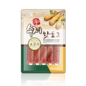 애견간식 펫스토리 수제 핫도그 소고기 1팩 100g X ( 2매입 )