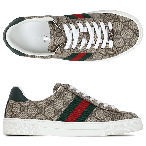 [부산점] 25FW 베이지 에보니 웹 에이스 스니커즈 760774 FACMZ 9746