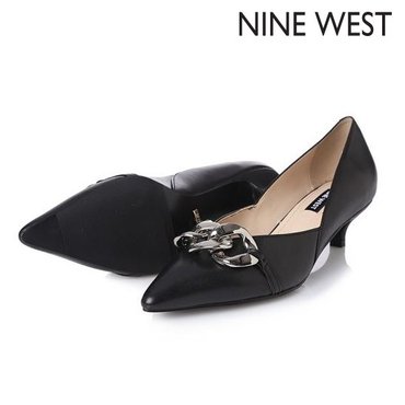 NINE WEST 나인웨스트 체인장식 양가죽 펌프스 NW979