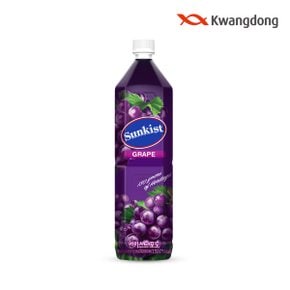 [무료배송] 썬키스트 포도주스 1.5L x 12입