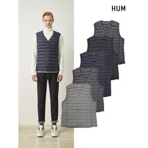 [본사][HUM]남) 구스다운 V넥 경량 베스트(FHNWCVE141P)