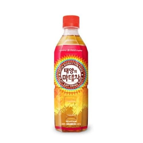 기타탄산 500ml 태양의 마테차 음료 PET X 24입