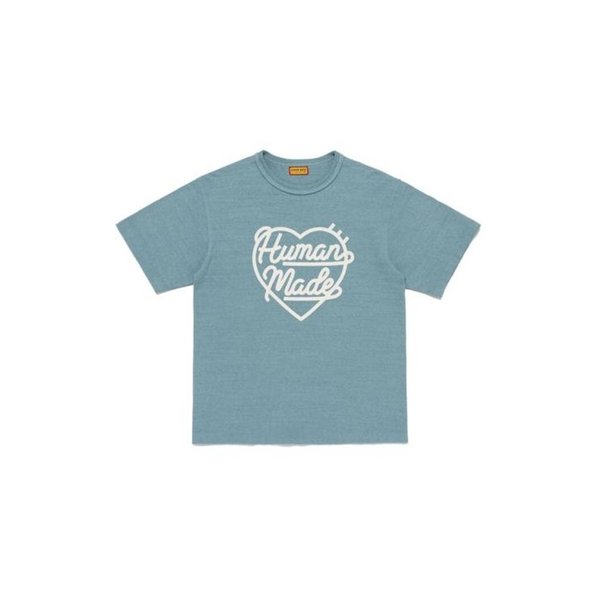 26SS 휴먼메이드 반팔 티셔츠 HM31CS045 BLUE DOM