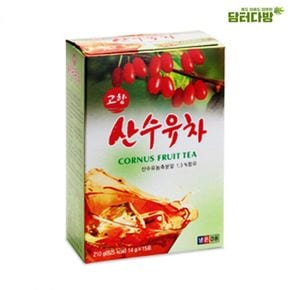 사무실간식 고향 산수유차  15스틱 X ( 2매입 )
