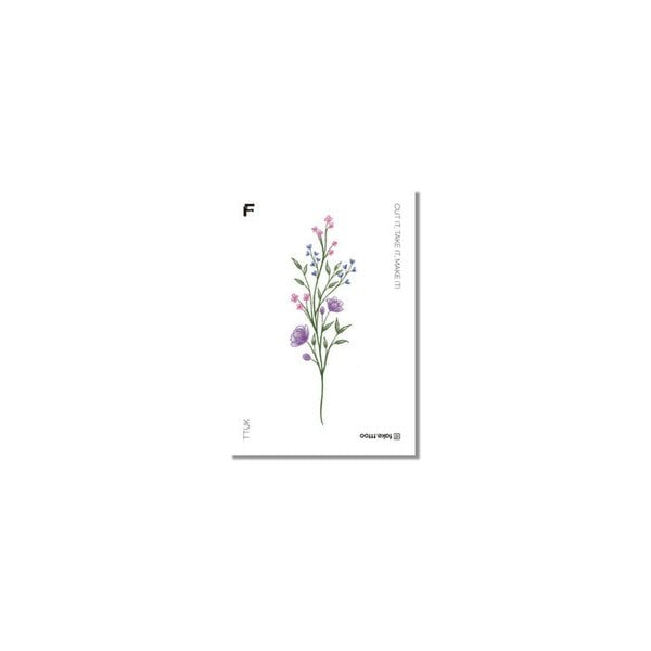 Green Bed 타투스티커