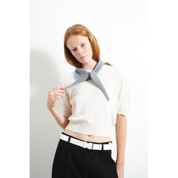 Mini Scarf_Heather Grey