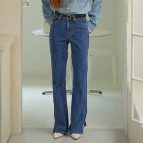 SLIT DENIM PANTS_BLUE