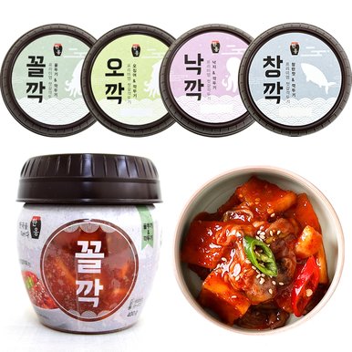 [HACCP] 한옹 꼴깍(꼴뚜기&깍두기)400g (2개)