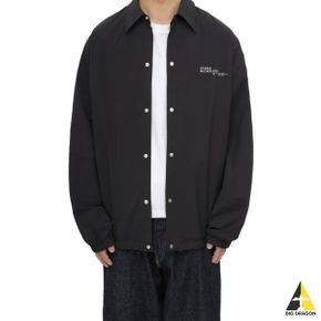 스튜디오 니콜슨 24 SPHERE COACH 코치 JACKET - BLACK LOGO (1149) (스피어