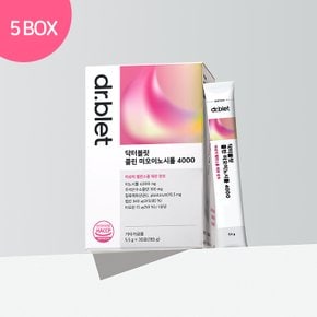 닥터블릿 콜린 미오이노시톨 4000mg 질유래유산균 엽산 비오틴 비타민 5박스