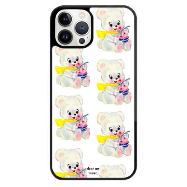 Icecream Bear Epoxy Phone Case 아이폰 갤럭시 에폭시 케이스