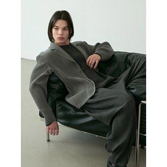 와이오와이 플리츠 테일러드 투버튼 자켓_2colors