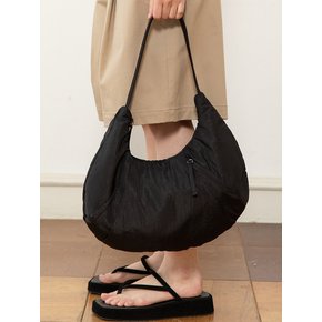 CHLOE Shirring shoulder bag_Black