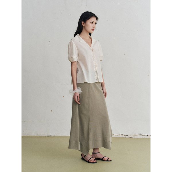 griphis cotton blouse (ivory)
