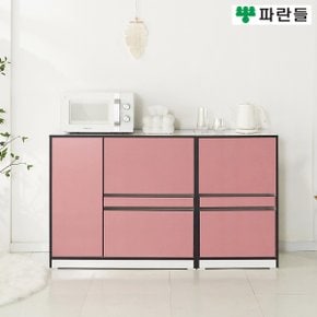 [착불배송] 파란들가구 LPM 1400x825 도어 전자렌지대세트 주방렌지대