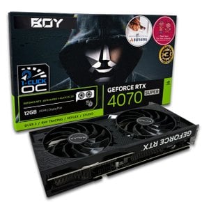 갤럭시 BOY 지포스 RTX 4070 SUPER 2X D6X 12GB 그래픽카드