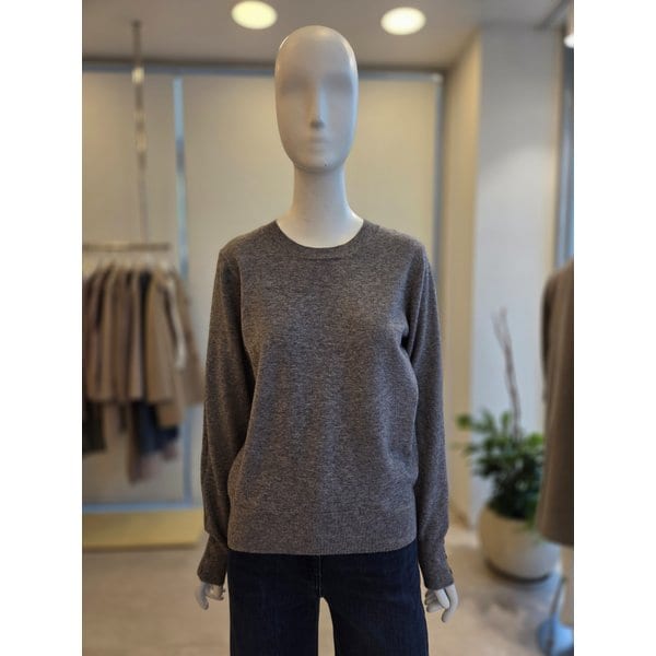 [여주점] [더 아이잗] 여성 베이직 라운드넥 풀오버 니트(IRAM1PO701)