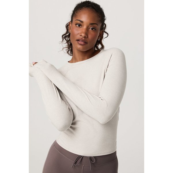 [여성] 긴팔 포즈 크루_에크루 VR26121037000