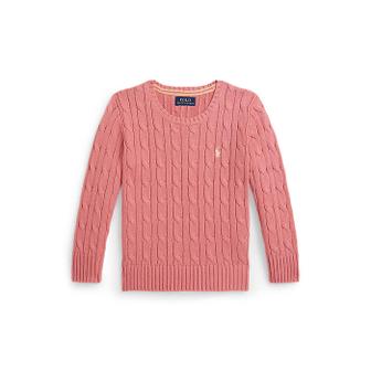 폴로 랄프 로렌 폴로 키즈 남아 2-7세 케이블니트 코튼 스웨터(CWPOSWEB6820707660)