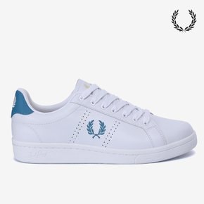 (B721 레더) FRED PERRY 남녀 공용 스니커즈 SFPU2416312-U61