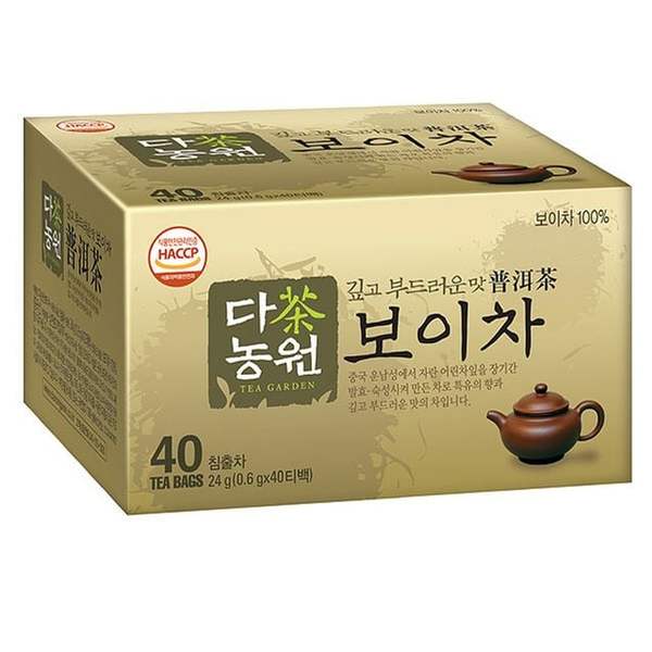 확대된 대표 다농원 보이차 40티백