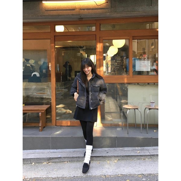 하이넥 숏 푸퍼 패딩(MAFDPD04NCH)