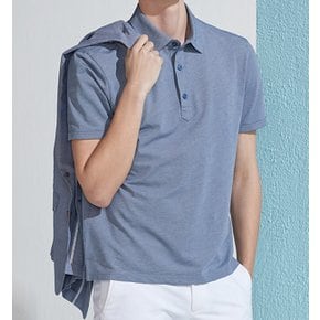 [K.J.CHOI] 남성 여름 젠틀 티셔츠 네이비 (C0A120249)