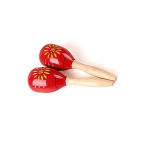 TradeWind 말라카스 Maracas 라틴 파커션 목제 우드 타악기 셰이카 계