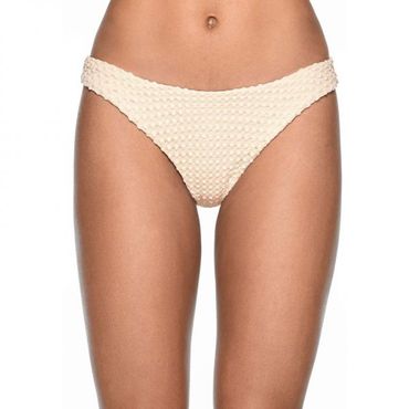 이스퀘어 5176296 OYSHO BUBBLE TEXTURED MEDIUM-COVERAGE - Bikini bottoms white