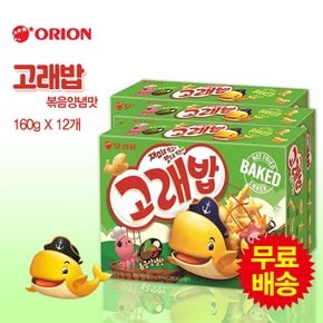 고래밥 볶음양념맛 4P (160gx12개)