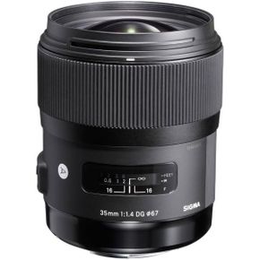 영국 시그마 렌즈 Sigma 340101 35mm F1.4 DG HSM Lens for Canon 블랙 1736381