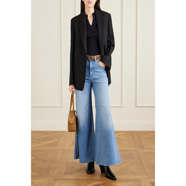 베로니카비어드 제시 플레어 진 미드 데님 46376663163017949