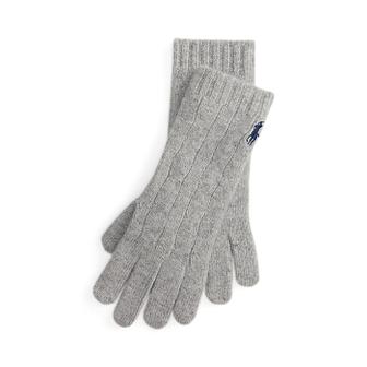 폴로 랄프 로렌 여성 케이블 니트 울 캐시미어 글로브(WAPOGLV0J820050020)