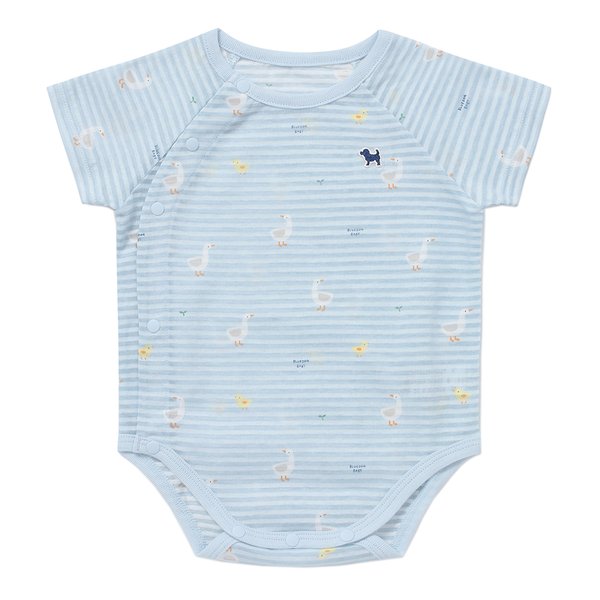 [여주점] [오프라벨 여주점] 블루독베이비 (BL) 오리반팔바디수트 (45370-040-11)