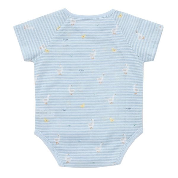 [여주점] [오프라벨 여주점] 블루독베이비 (BL) 오리반팔바디수트 (45370-040-11)