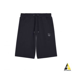 메종키츠네 24 BOLD FOX HEAD PATCH OVERSIZE JOG SHORTS (MM01121KM0001-P199)