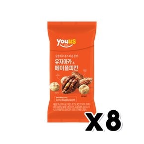 유어스 유자마카&메이플피칸 견과류간식 30g x 8개