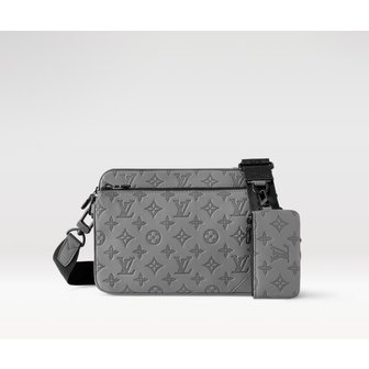 LOUIS VUITTON 트리오 메신저 앙트라시트 그레이 크로스백 숄더백 M46603