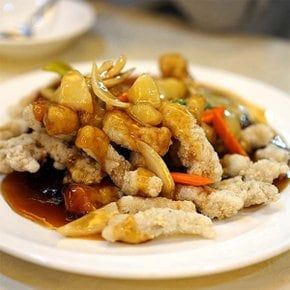 [푸드맛남] 대용량 제주화산돼지탕수육 1kg (소스미포함)