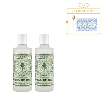 산타마리아노벨라 아쿠아 디 로즈 250ml*2 세트 (+ 미스트 펌프 + 이드랄리아 크림 2ml*3 증정)