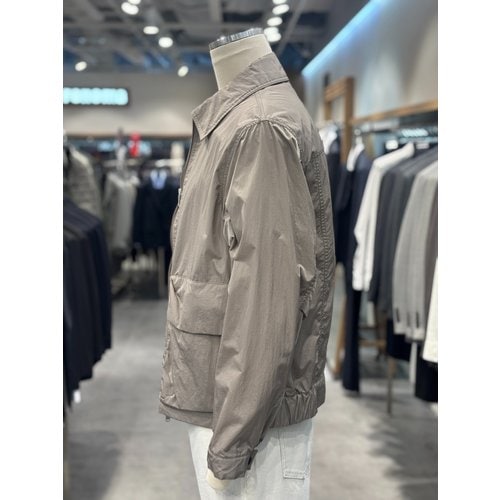 [파주점] 남성 S/S 베이지 카라 바람막이 집업 점퍼 RQBMBU51A