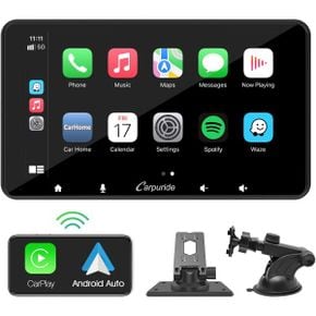 독일 카플레이 모니터 Carpuride W708 Wireless Apple CarPlay Android Car 7 Inch Radio with S