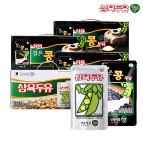 두유 파우치 20팩+검은콩 파우치 60팩 (총80팩) 190ml 기획세트
