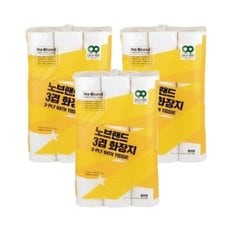  노브랜드 3겹 화장지 30M X 30롤 3팩