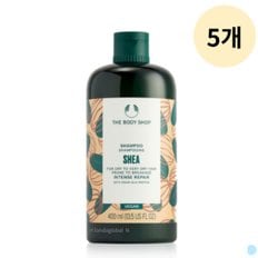 더바디샵 시어 인텐스리페어 모발 수분 샴푸 400ml X5