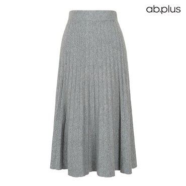 ab.f.z [ab.plus/신상] 플리츠 니트 스커트 (LSZ4MS31A)